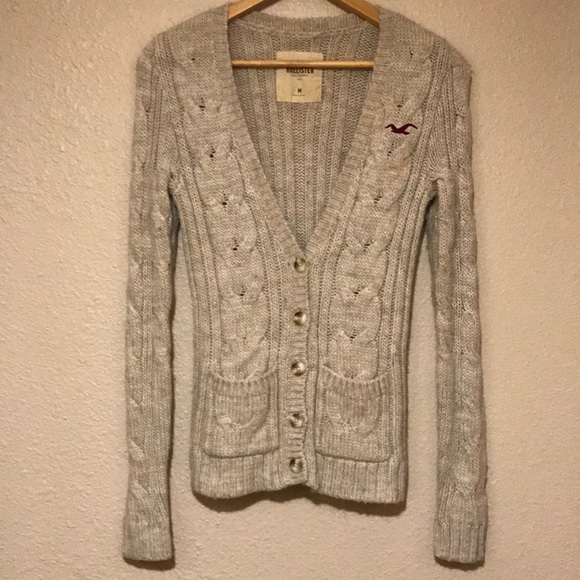 hollister cardigan womens